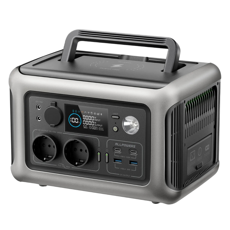 ALLPOWERS R600 – 600W Power Station | 299Wh LiFePO4 | Solar Option - Survivalpoint.online