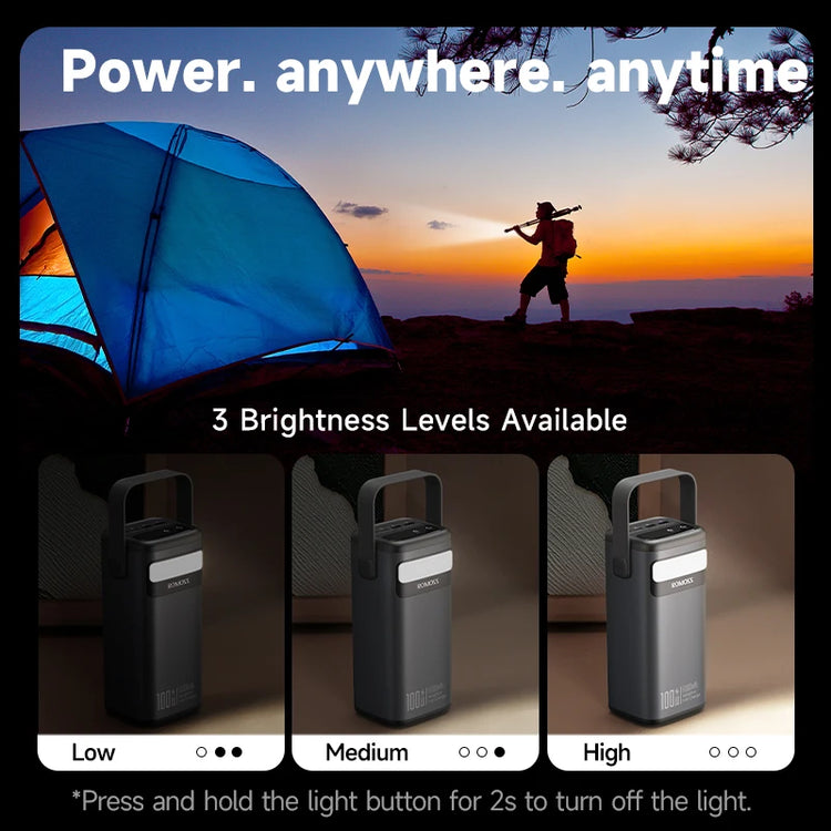 ROMOSS 60000mAh Power Bank 100W | Fast Charge & Laptop Ready - Survivalpoint.online