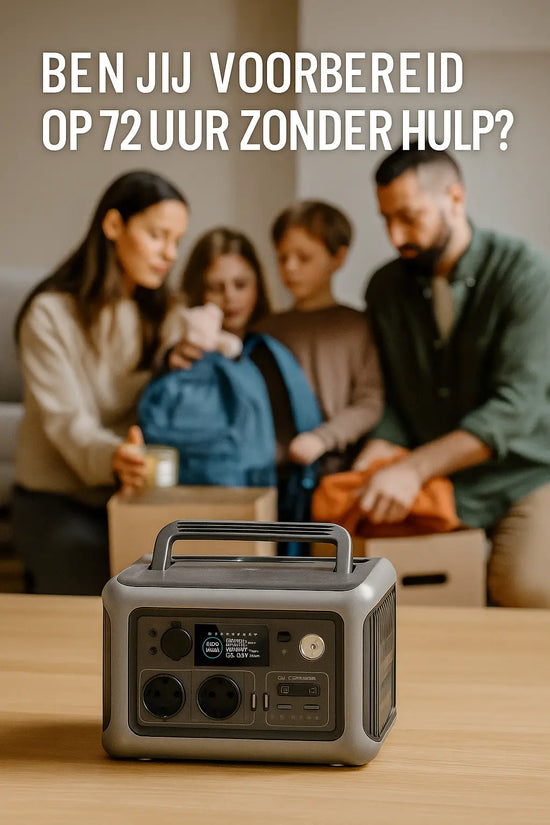 Noodpakket voor 72 Uur – Wat Heb Je Nodig voor Jouw Gezin?