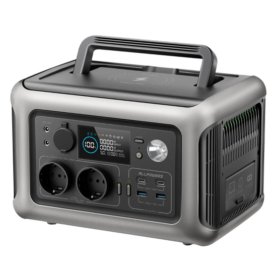 ALLPOWERS R600 – 600W Power Station | 299Wh LiFePO4 | Solar Option - Survivalpoint.online