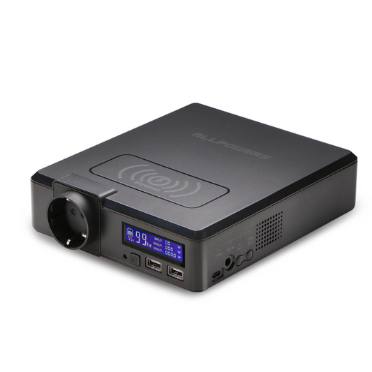 ALLPOWERS 200W Solar Powerbank 154Wh | Portable Power