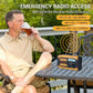 Noodradio met Zonnepaneel, Powerbank & Zaklamp – AM/FM - Survivalpoint.online