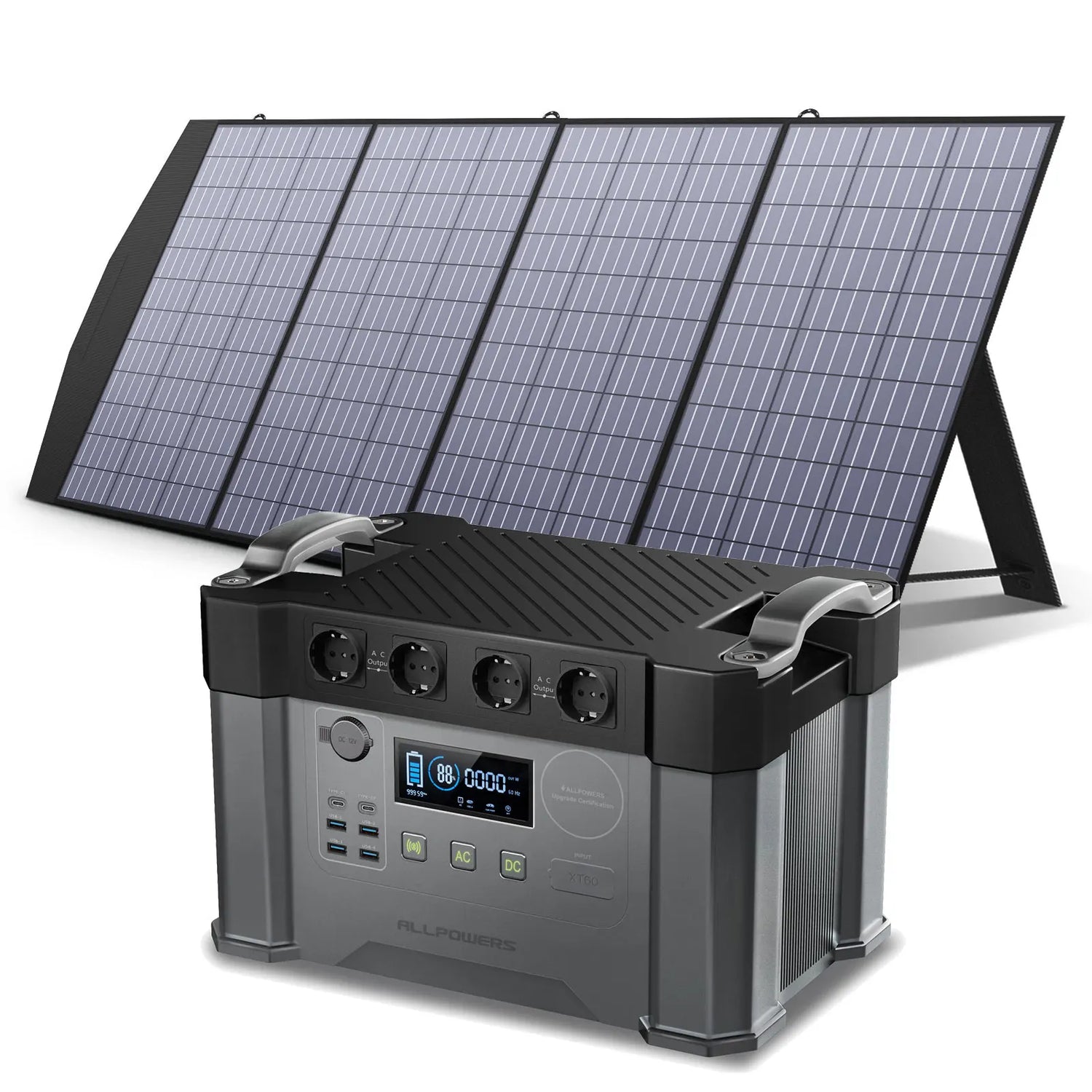 ALLPOWERS S2000 – 2000W Power Station + 200W Solar Panel | 1500Wh Battery - Survivalpoint.online