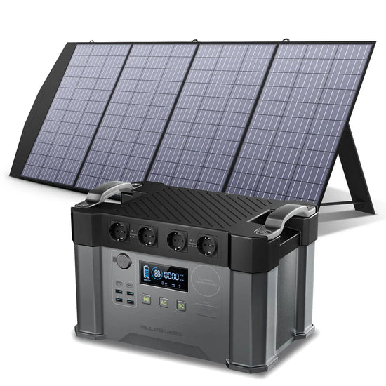 ALLPOWERS S2000 – 2000W Power Station + 200W Solar Panel | 1500Wh Battery - Survivalpoint.online