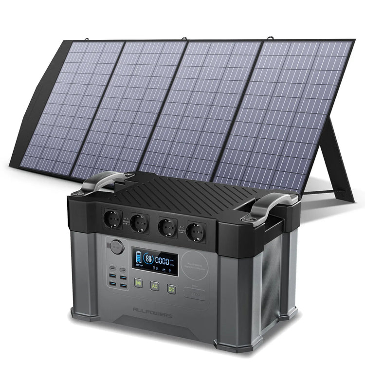 ALLPOWERS S2000 – 2000W Power Station + 200W Solar Panel | 1500Wh Battery - Survivalpoint.online