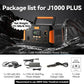 Flashfish J1000 PLUS 1000W – 932Wh Solar Generator met USB-C & DC - Survivalpoint.online