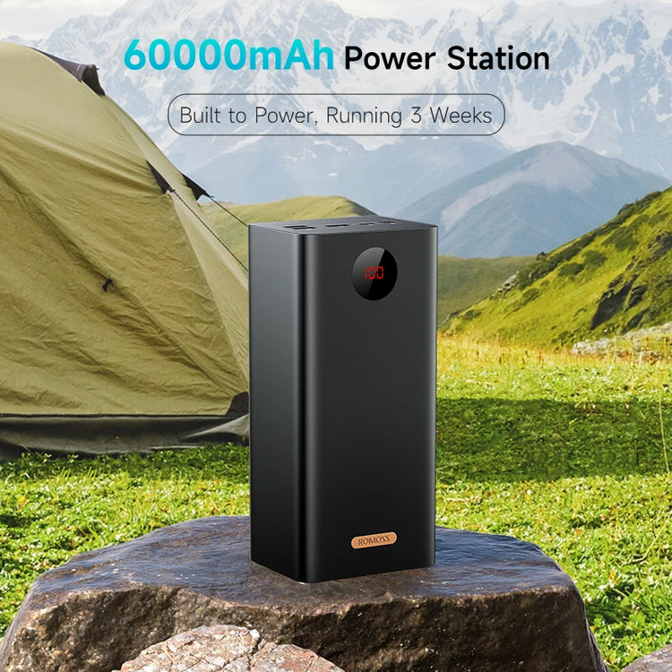ROMOSS 60000mAh Power Bank – Krachtige Oplader voor Onderweg - Survivalpoint.online