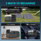 Draagbare Power Station – 1024Wh LiFePO4 Pure Sine Wave Generator + 200W Zonnepaneel - Survivalpoint.online