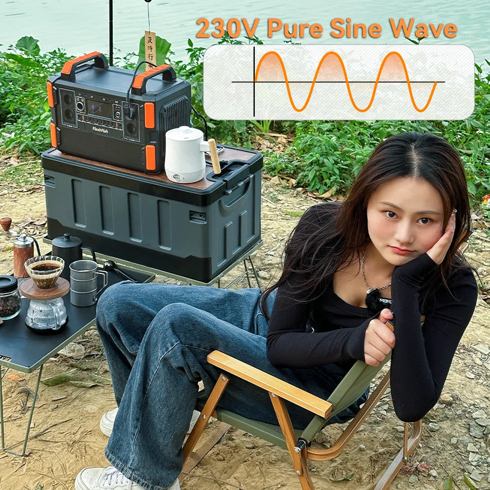 Flashfish 1000W Power Station – LiFePO4 | Survivalpoint
