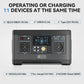 Flashfish P63 500W Solar Generator – Voor Noodstroom & Kamperen - Survivalpoint.online