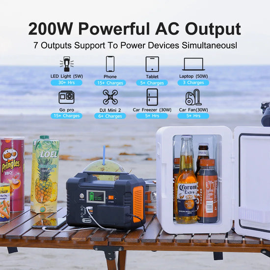 Flashfish 200W Power Station – Compact & Krachtig | Survivalpoint - Survivalpoint.online